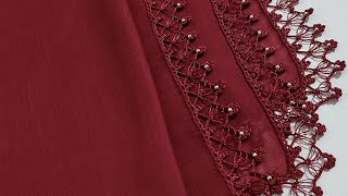 Hem Gelin Hem Kaynara Yakışır Bir Model Kumboncuklu Tigoya Modeli 567.Model