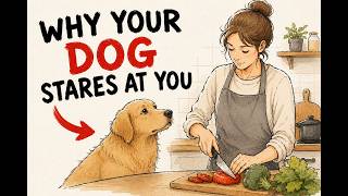 Why Your Calm Dog Stares at you like that (It's not Love)
