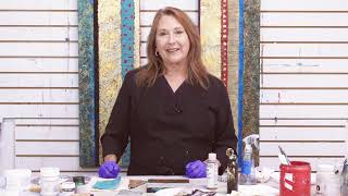 Mixed Media Tutorial with Sandra Duran - Rust Powder and Powertex