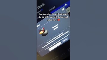 Do you have the evil duck? #shorts  #roblox #blackfridaysale #blackfriday #fyp