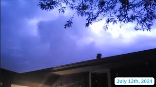 Late Night July Storm (July 13th, 2024)