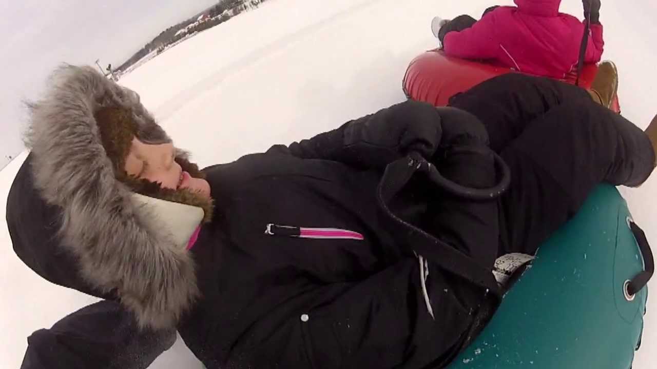 Snow tubing in Wisconsin YouTube