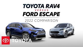 2022 Toyota Rav4 Vs 2022 Ford Escape  Toyota
