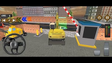 City Construction Simulator 3D Extreme Bridge Road Building _ Android Gameplay