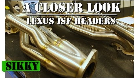 SIKKY Lexus ISF / GSF / RCF Header Review