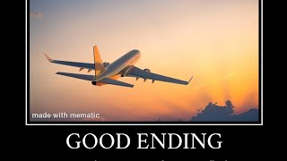 Airplanes all ending meme.