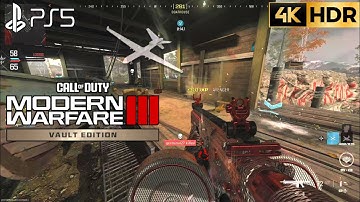 PS5 Call of Duty Modern Warfare 3 Vault Edition Multiplayer Gameplay 4K | MW3 Multiplayer Gameplay