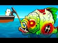 HO CATTURATO IL PESCE ZOMBIE GIGANTE! - Cat Goes Fishing