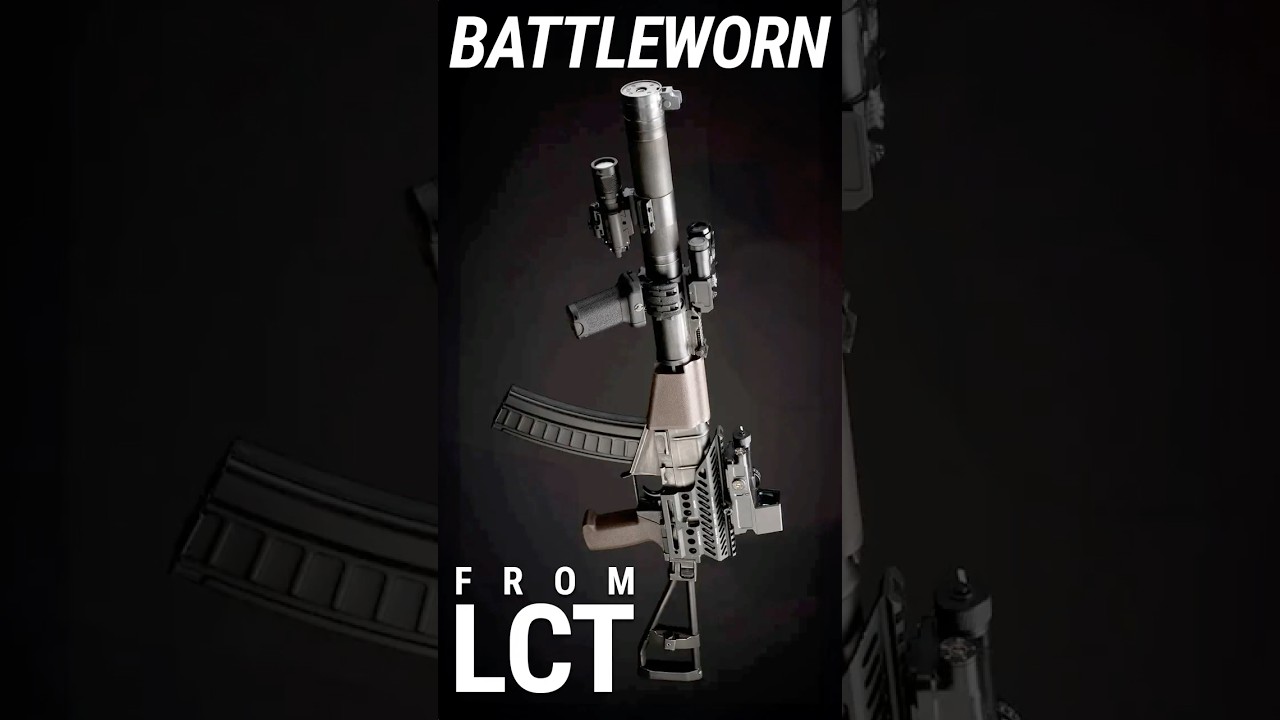 LCT AS-VAL Vintage Battle Worn Stamped Steel Airsoft AEG Rifle