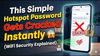 This Simple Hotspot Password Gets Cracked Instantly 😱 (WiFi Security Explained) screenshot 5