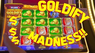 YES YES YES GOLD EVERYWHERE!! with VegasLowRoller on Goldify Slot Machine!!