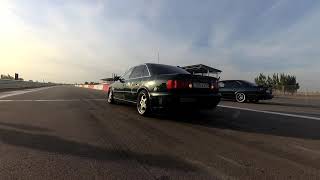 : Audi S6 C4 2.2 turbo vs. BMW E34 M50 Turbo