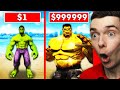 CHEAPEST vs MOST EXPENSIVE HULK In GTA 5 (Battle)