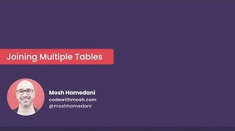 Joining Multiple Tables