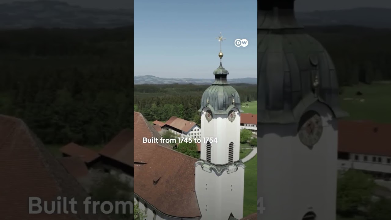 This Bavarian church is a jewel of the Rococo