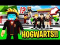 We Became Wizards at Hogwarts in Roblox BROOKHAVEN RP!! (Harry Potter)
