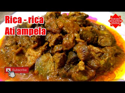 Resep Rica Rica Hati Ayam