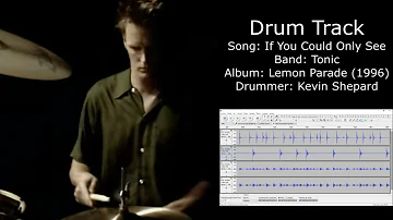 If You Could Only See (Tonic) • Drum Track