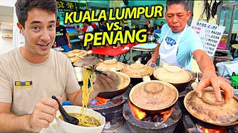 Malaysian Street Food Face Off 🇲🇾 KUALA LUMPUR vs. PENANG [Full Documentary]