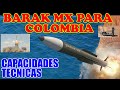 Por que el sistema antiaéreo Barak mx es la mejor opción para Colombia