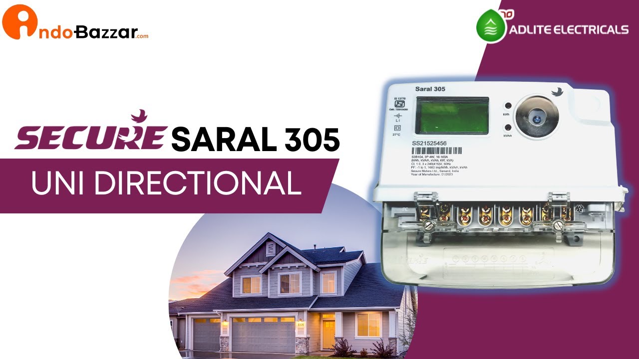 Secure Saral 305 Uni directional - YouTube