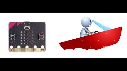 Control a boat equipped with Micro:bit by Smartphone via Bluetooth