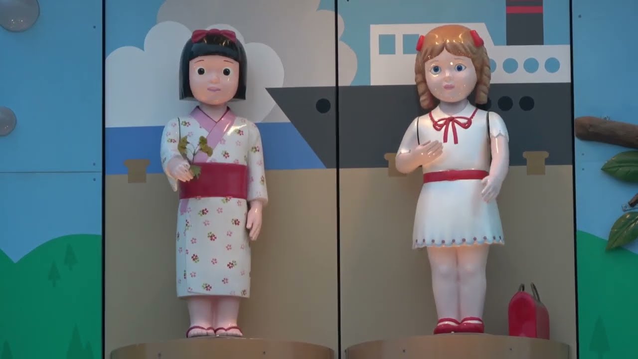 磯原駅　からくり時計