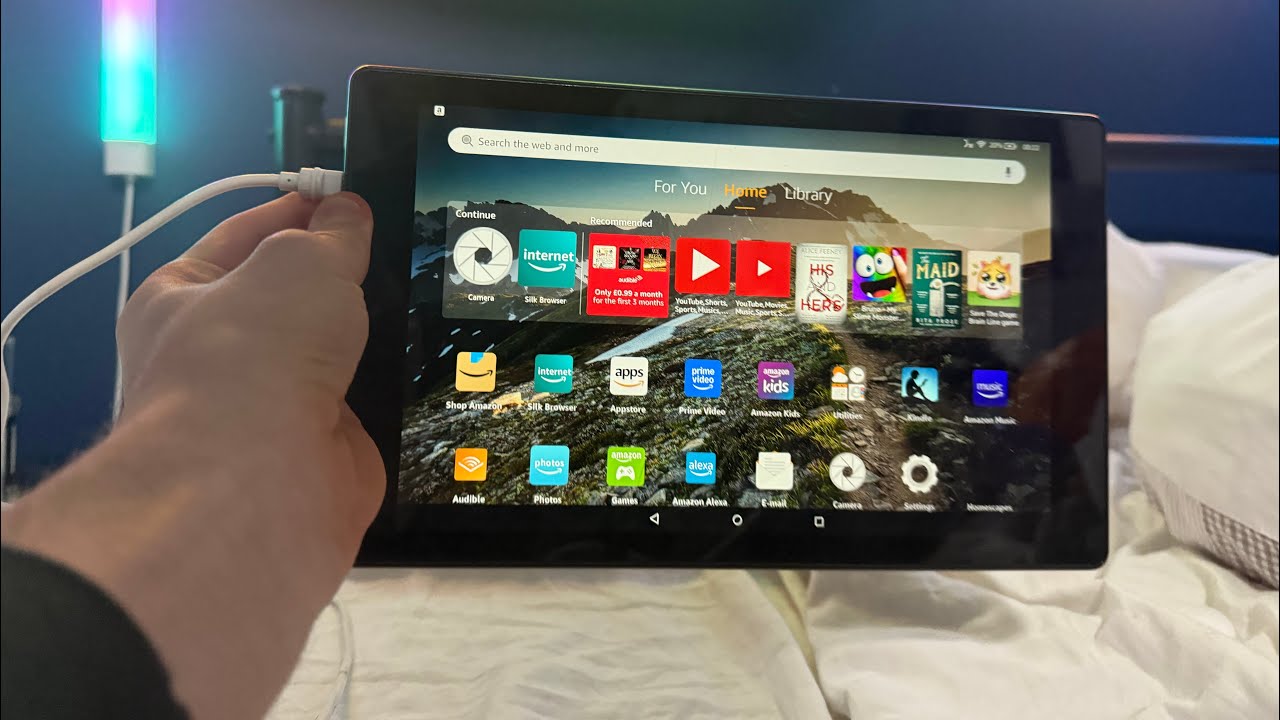 Amazon Fire 10 7th Generation In 2024 - YouTube