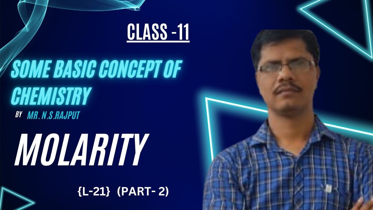 Somebasicconceptofchemistry L21