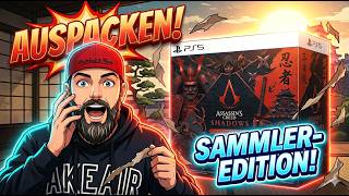 [Unboxing] Assassins Creed Shadows Collectors Edition PS5 👹 | Ubisoft | PS5 | iReLeXt