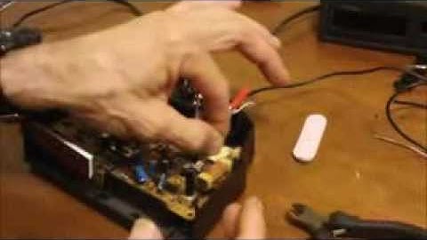 How to Build an Fm Transmitter From a Clock Radio PART 2