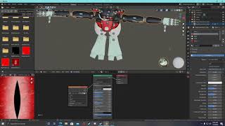 (Blender) Making: Nightmare Sonic The Blue Wolf