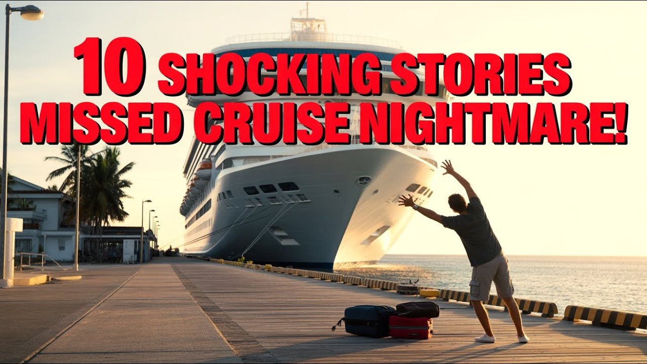 “They Missed the Cruise Ship… What Happened Next Will SHOCK You 😱 (True Stories)”