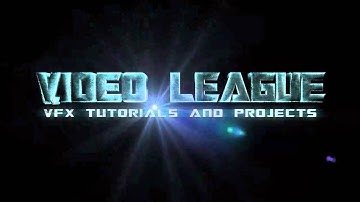 VIDEO LEAGUE transformers 3D text animation