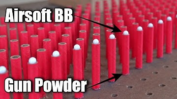 Can 1,000 Airsoft BBs Crack 5 Dozen Eggs