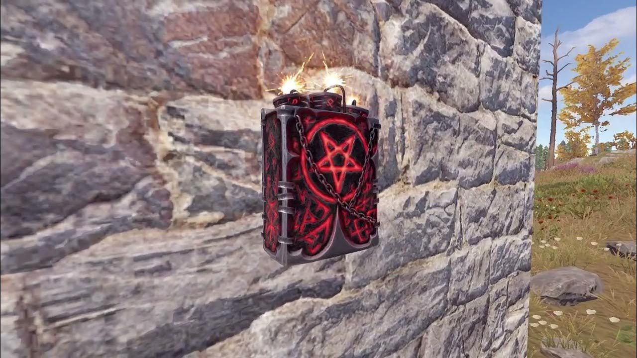 RUST SKIN SPOTLIGHT Satchel Charge from Hell YouTube