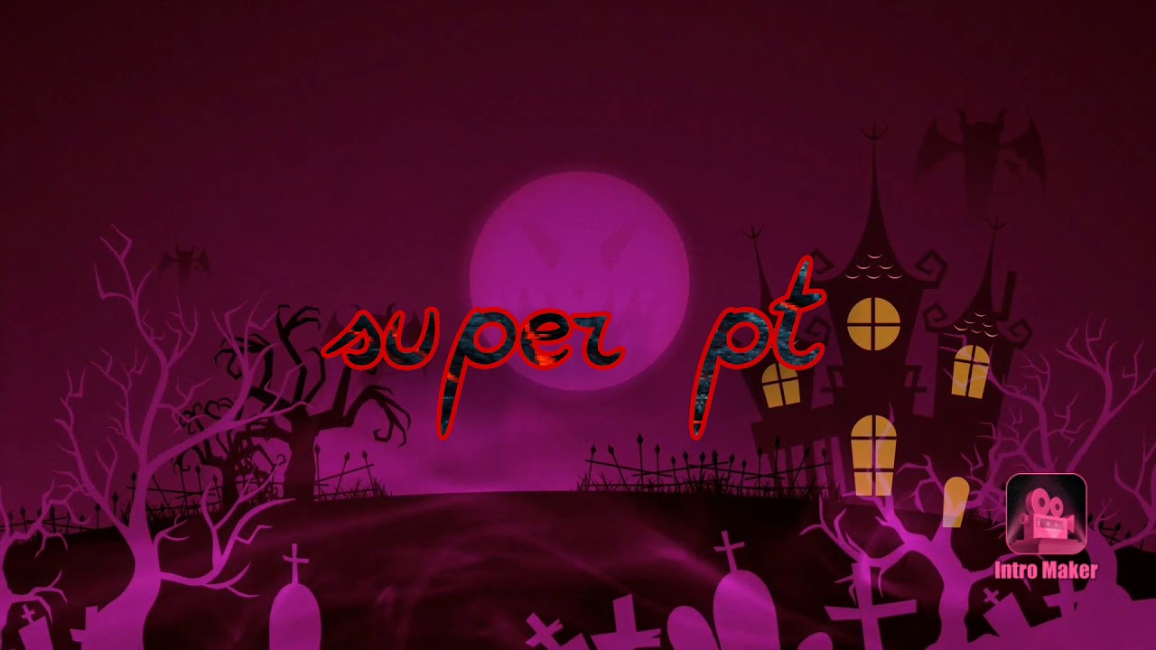 Nova intro de Halloween para o canal - YouTube