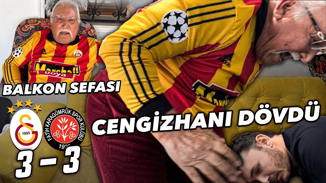 MÜMTAZREİS CENGİZHANI DÖVDÜ GALATASARAY 3-3 KARAGÜMRÜK BALKON SEFASI PART BİLİNMİYOR #galatasaray