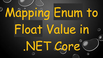 Mapping Enum to Float Value in .NET Core