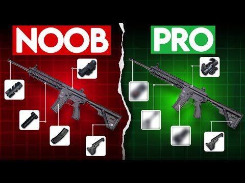 Best Attachments For ZERO RECOIL - PUBG Mobile BGMI Tips and Tricks - GG Bro