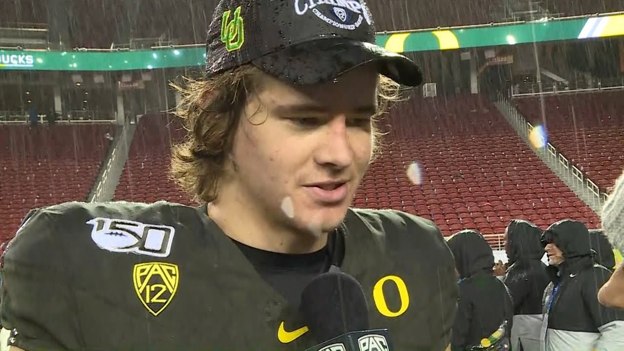 Justin Herbert on Pac-12 title 