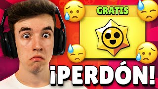 DROP LEGENDARIO *GRATIS* POR LAS DISCULPAS del MANTENIMIENTO de BRAWL STARS