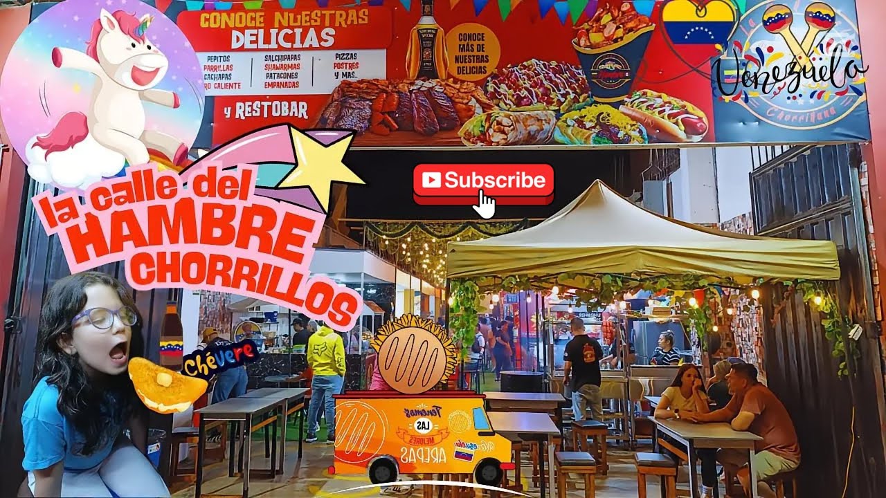 Probando Comida Callejera Venezolana en la Nueva Calle Del Hambre de Chorrillos - Peru