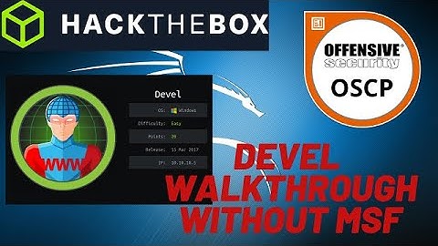 Devel Hackthebox | OSCP Preparation | without metasploit (Hindi)