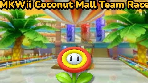 Mario Kart Wii Flower Cup Coconut Mall