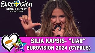 Silia Kapsis - "Liar" - Live @ Eurovision Song Contest 2024 - Semi Final 1 (🇨🇾Cyprus)
