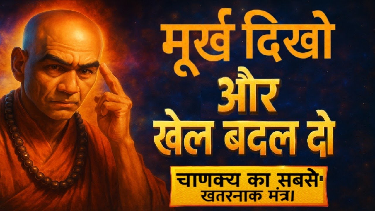 चाणक्य की गुप्त नीति: मुर्ख दिखों! और खेल बदल दो | chadkya niti