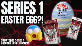 2026 Topps Series 1 Baseball — Easter Egg Tin, Hanger Box & 3 Fat Packs Rip!