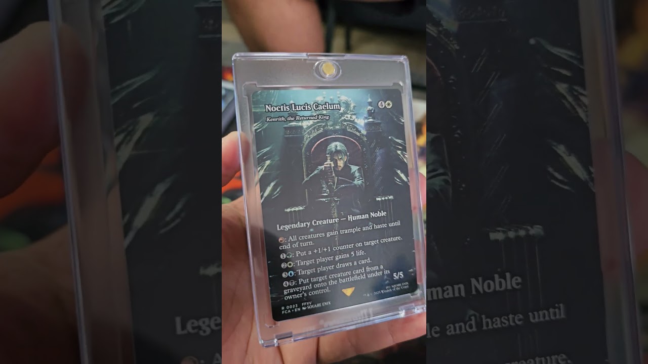 One of my favorite cards on this set. Magic The Gathering x Final Fantasy  