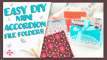 Mini Accordion Folder DIY: ORGANIZING Junk Journal Ephemera!